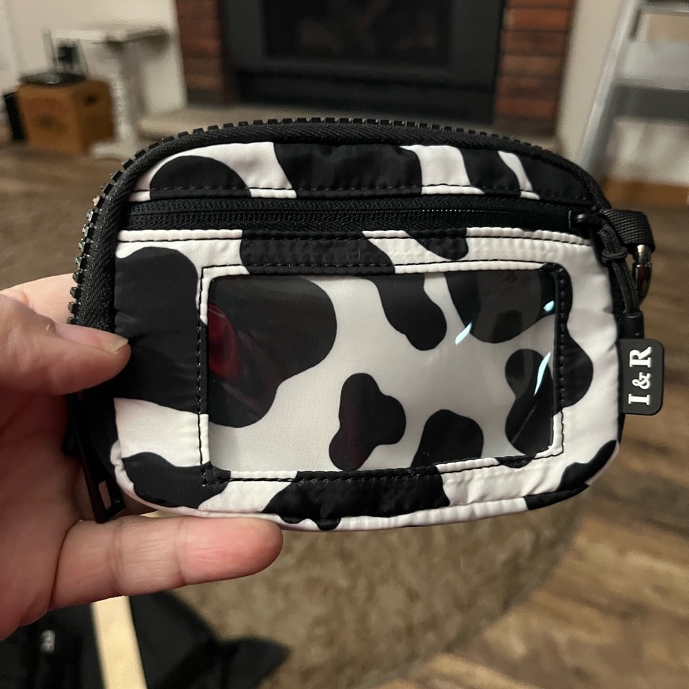 Iris and rainbow wallet